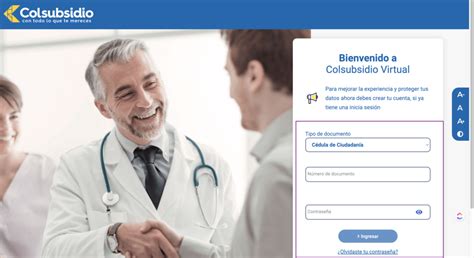 colsubsidio virtual citas medicas|Bienvenido al sistema de agendamiento de citas de Colsubsidio